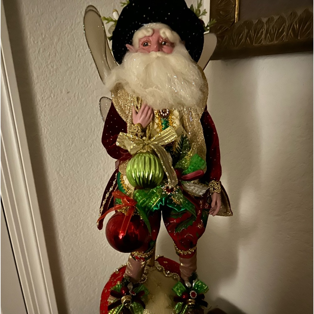 SOLD. Roberts Christmas Santa is the medium size.